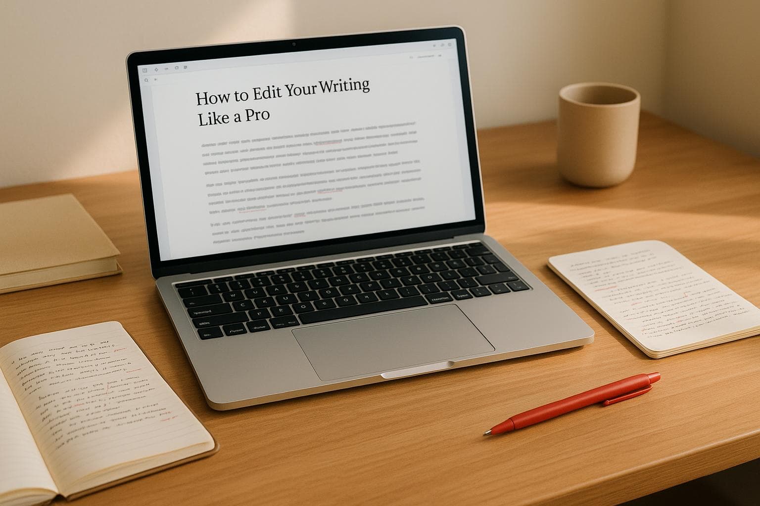 How to Edit Your Writing Like a Pro