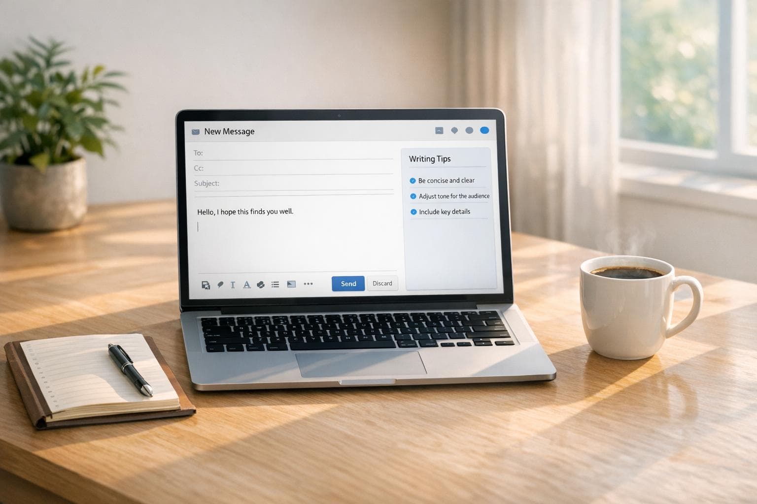 Context-Aware Writing Tips for Professionals