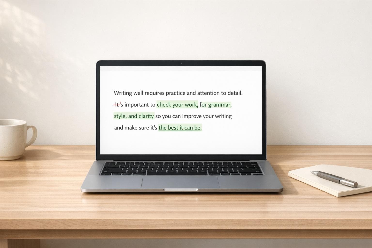 Grammar and Style Checker for Better Writing